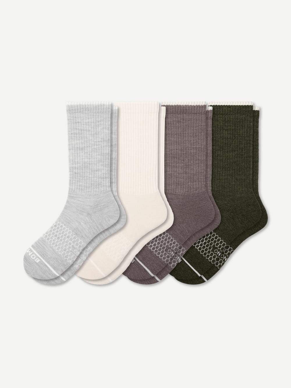 Four-pack of ribbed socks